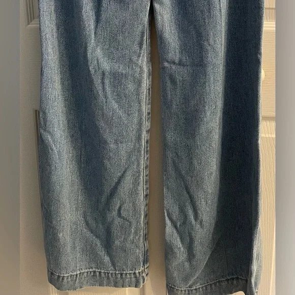 7 For All Mankind Mid Rise Straight Leg Jeans